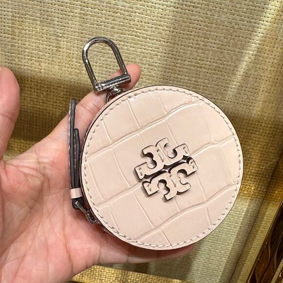 激安★Tory Burch Thea Coin Pouch Embossed 153391 Tory Burch Thea Embossed Coin Pouch 153391 Clay Pink